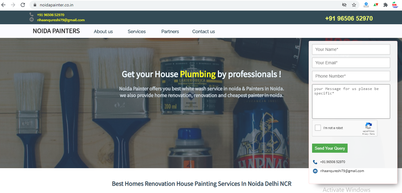 NoidaPainter Website