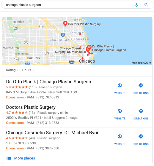 google map promotion